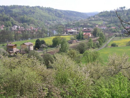 Kdysi industriální obec Vojkovice nad Ohří (Wickwitz a/d. Eger), 2011