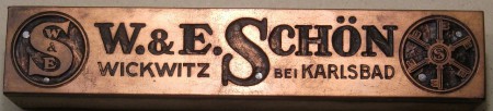Logo rodinného podniku bratří Schönů
